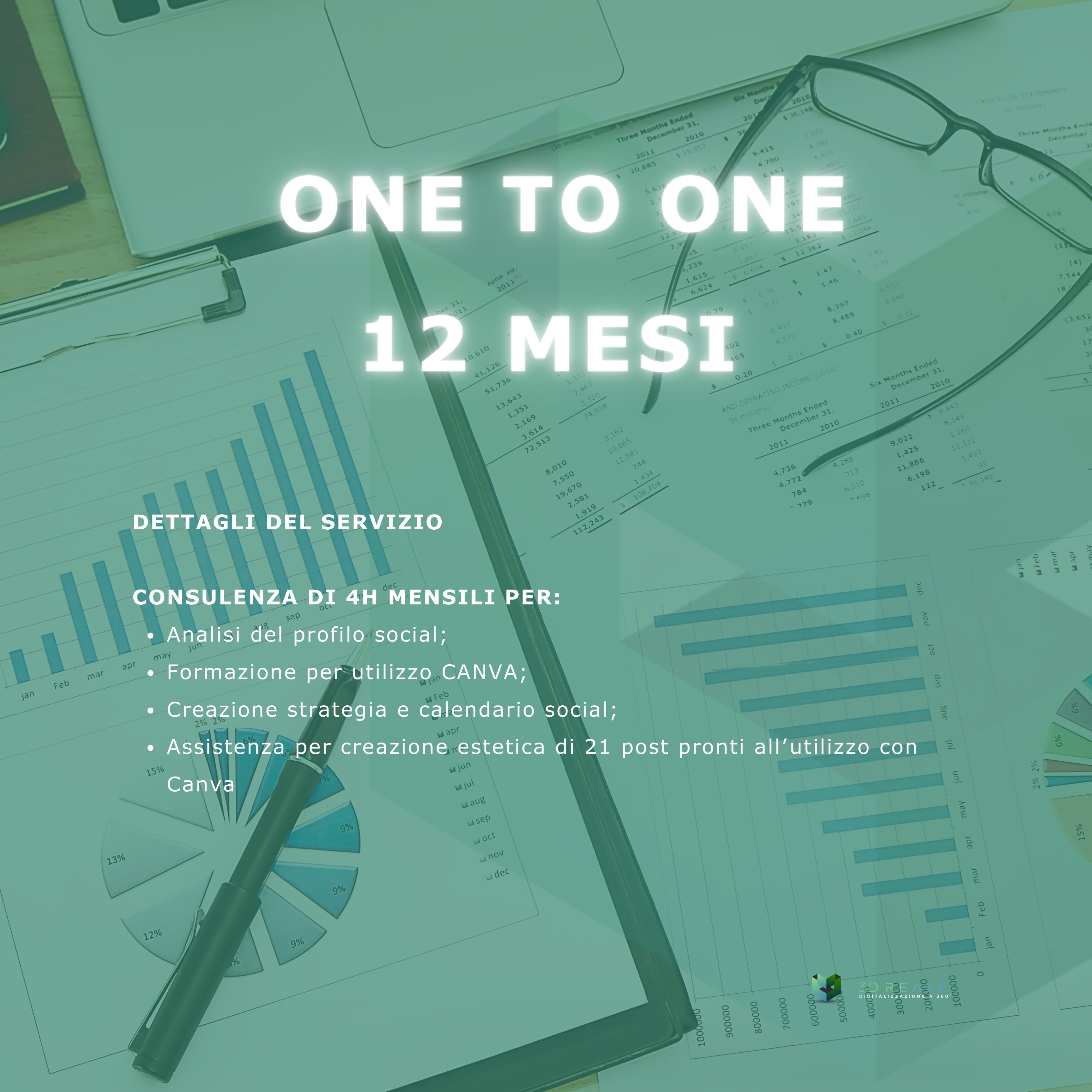 ONE TO ONE 12 MESI